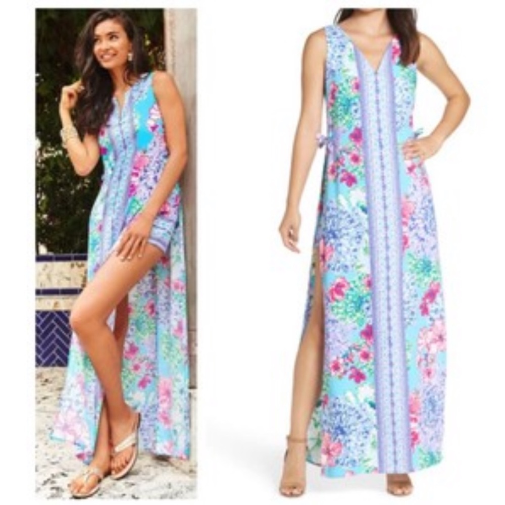 EUC Lilly Pulitzer Donna Romper Size 2!